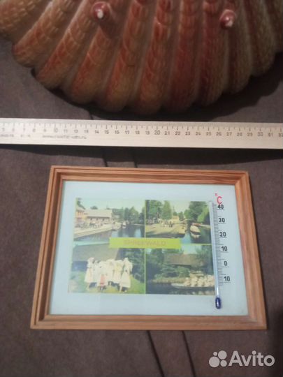 Гдр термометр рамка ракушка