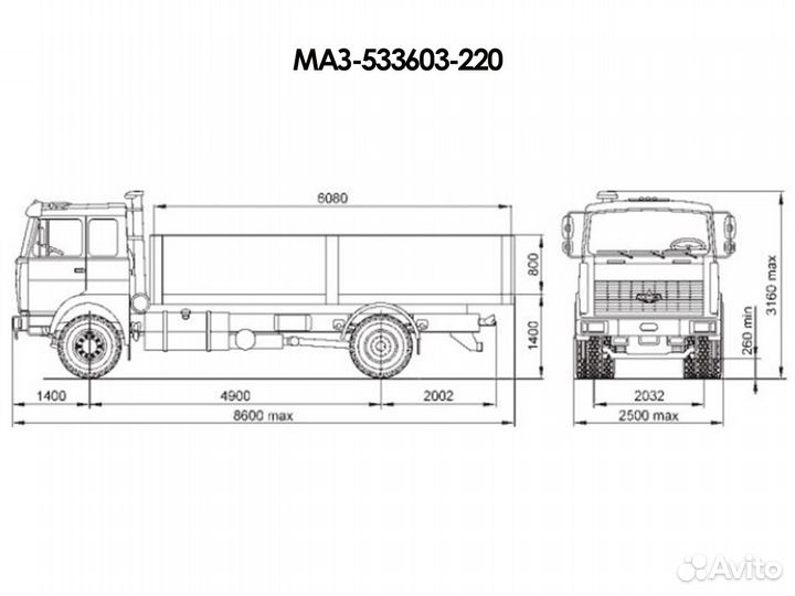 МАЗ 533603-220, 2012