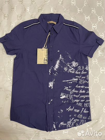 John galliano рубашка 13-14 лет оригинал Италия