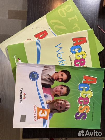 Учебник, раб тетрадь и грамматика access