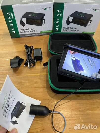Подводная видеокамера murena mini, 20 м
