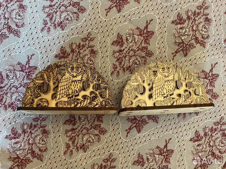 Салфетница-ручная работа-Сова