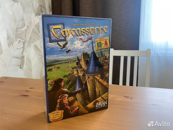 Каркассон - новая, в пленке, русские правила