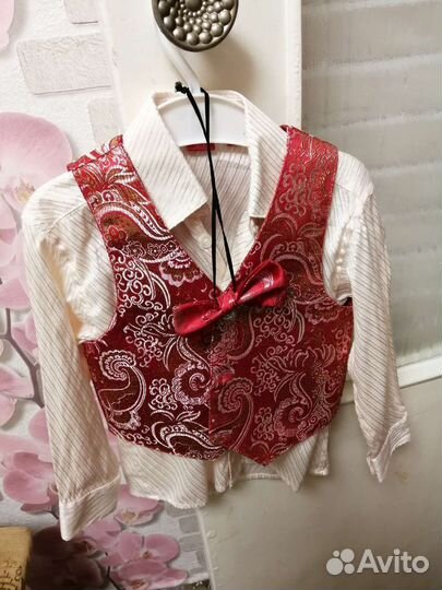 Жилетка для мальчика 110 116