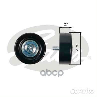 Ролик поликлинового ремня направляющий T36409 G