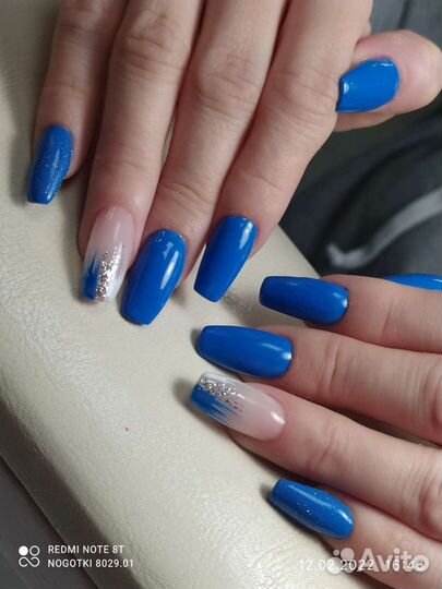 Маникюр, педикюр, наращивание ногтей