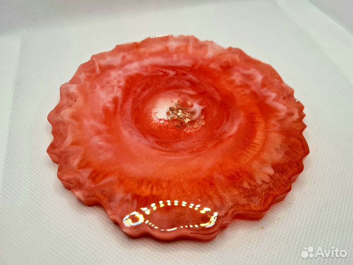 Подстаканник из эпоксидной смолы