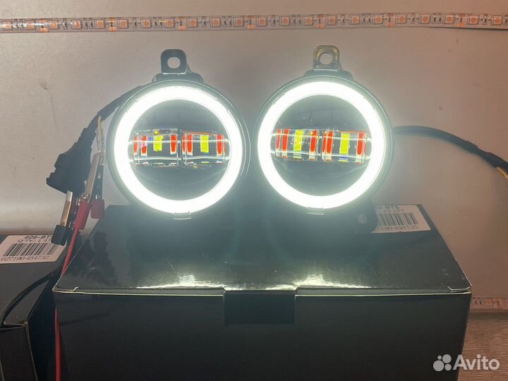 Противотуманные фары на Газель-Приору-Ш.Нива 120W
