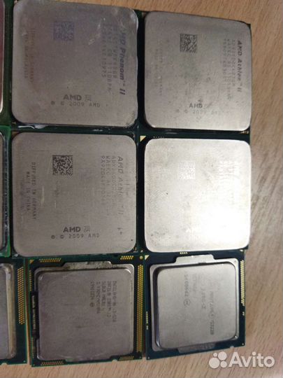 Процессоры ноутбуков и пк