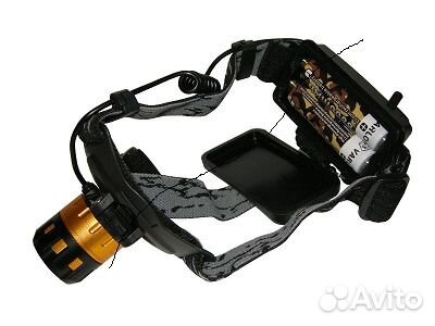 Налобный фонарь MX-2122-T6 с зумом