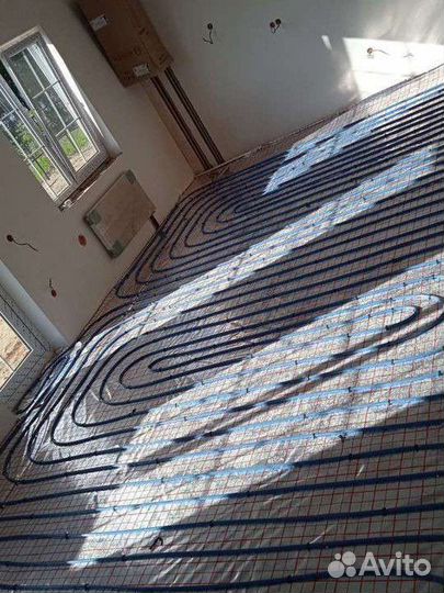 Тёплый пол, отопление, водоснабжение