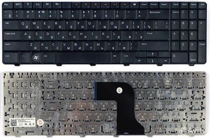 Клавиатура для ноутбука Dell N5010 M5010 p/n: NSK