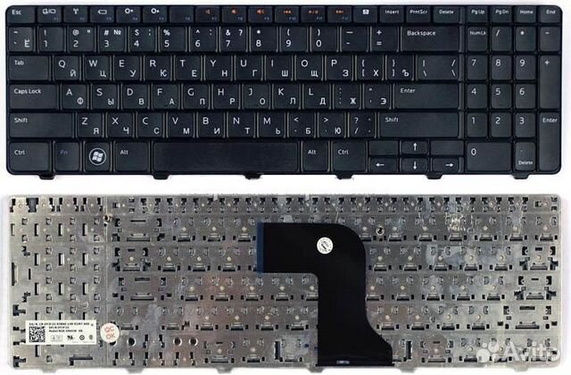 Клавиатура для ноутбука Dell N5010 M5010 p/n: NSK