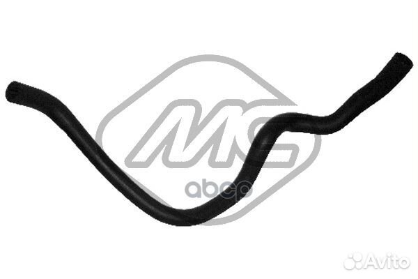 Патрубок системы охлаждения 09268 metalcaucho