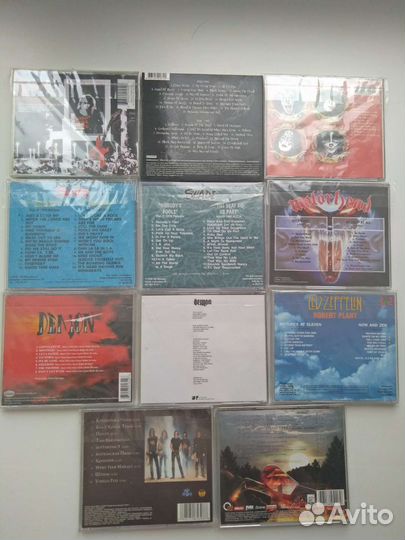 Аудиокассеты и CD, Рок,Металл