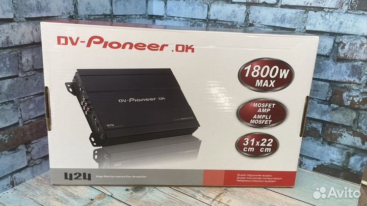 Усилители автомобильные 1800W