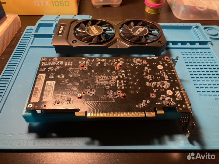 Видеокарта gtx 1050 ti palit dual