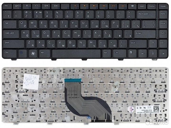 Клавиатура на ноутбук Dell 14R N4010 N4030 Новая