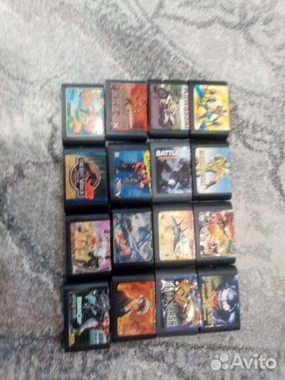 Sega + 16 игр, провода, джостик удлинитель