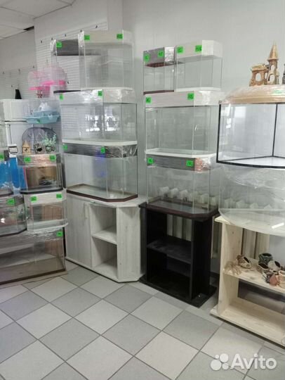 Аквариумы на 5, 10, 15,20,30,35, 50,70,100,120