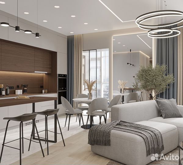 3d визуализация интерьера