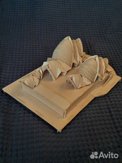 Деревянная модель сиднейского оперного театра