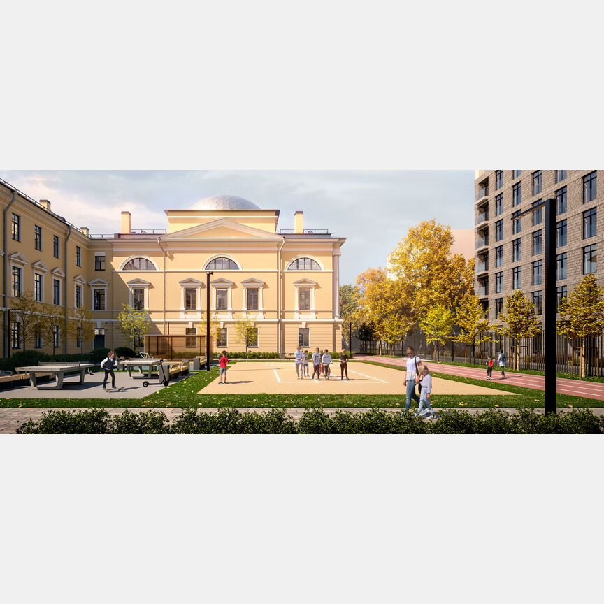 2-к. квартира, 57,3 м², 1/9 эт.