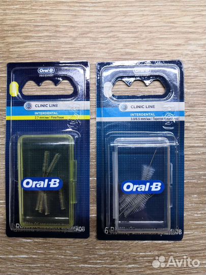 Сменные ершики Oral-B для межзубной щетки