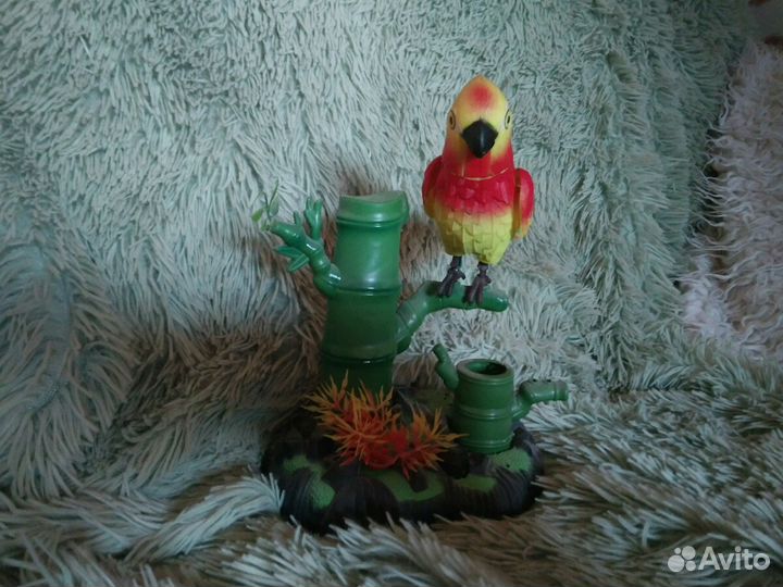 Игрушка говорящий попугай