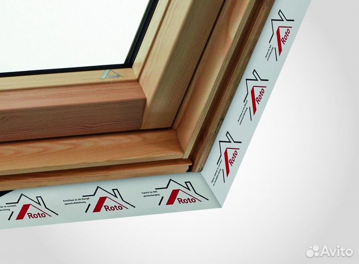 Мансардные Окна Roto R69 двухкамерное