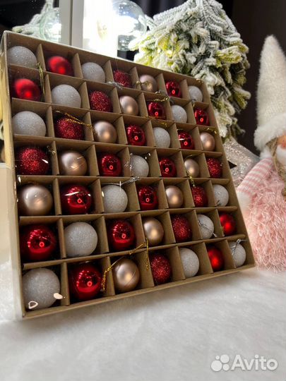 Новогодние шарики на елку