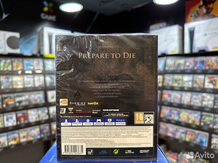 Игры для PS4: Dark Souls Trilogy