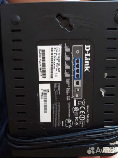 Wi-Fi роутер D-link DIR-300