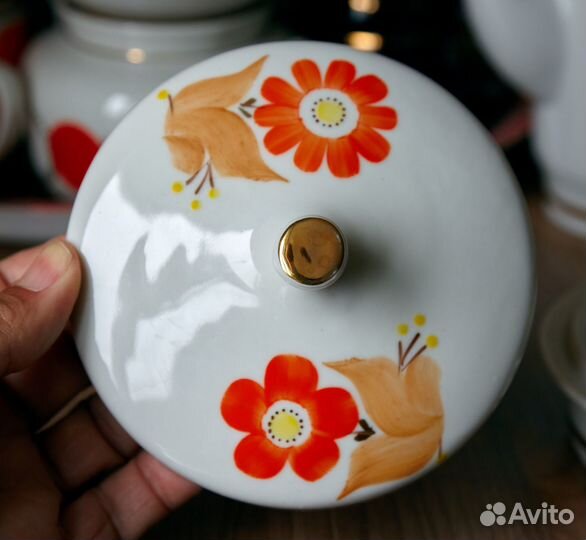 Маслёнки фарфоровые