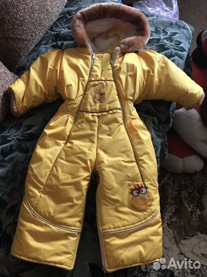 Зимний комбинезон для девочки