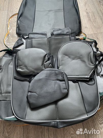 Авточехлы из экокожи на Nissan Almera (с 2013г.)