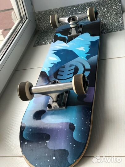 Комплект скейтборд #element wind water fire eart#