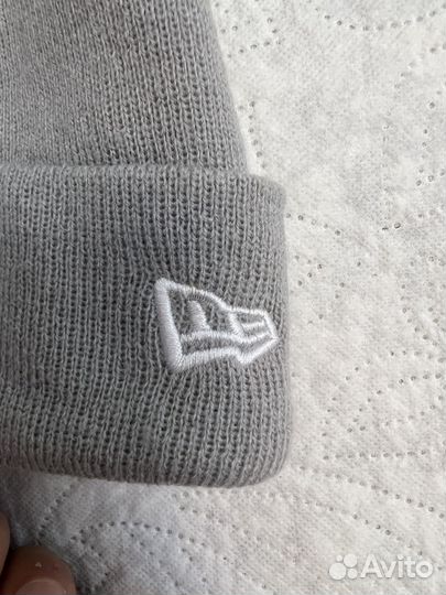 Шапка New Era Essential Cuff Beanie NE Оригинал