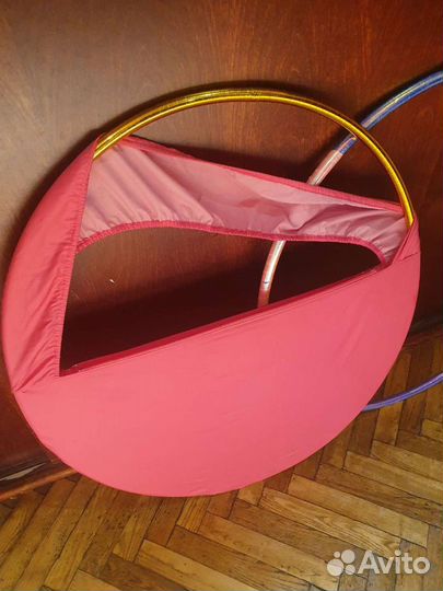 Обруч с обмоткой и чехол для обруча