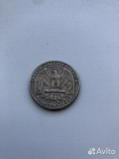 Монета liberty 1965 г