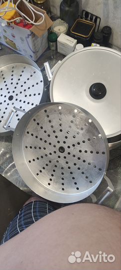 Мантоварка алюминиевая