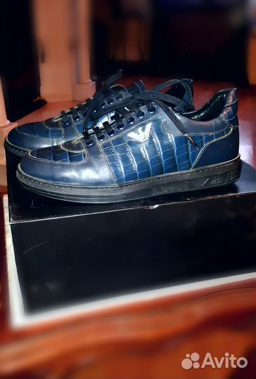 Armani Кеды мужские/натуральная кожа/original