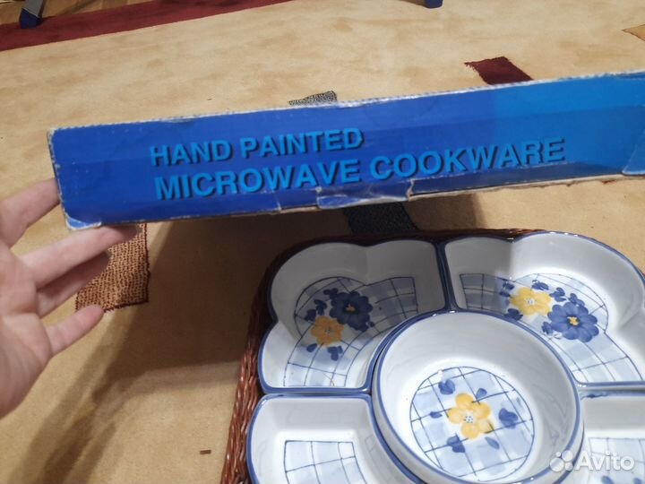 Менажница фарфор