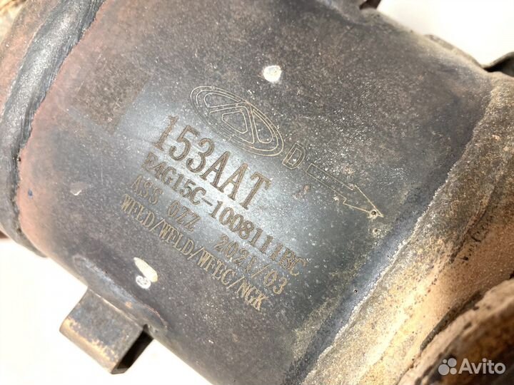 Выпуск коллектор / катализатор Chery Tiggo 4 FL1,5