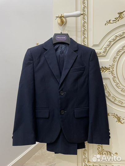 Школьный костюм для мальчика 122 128 синий