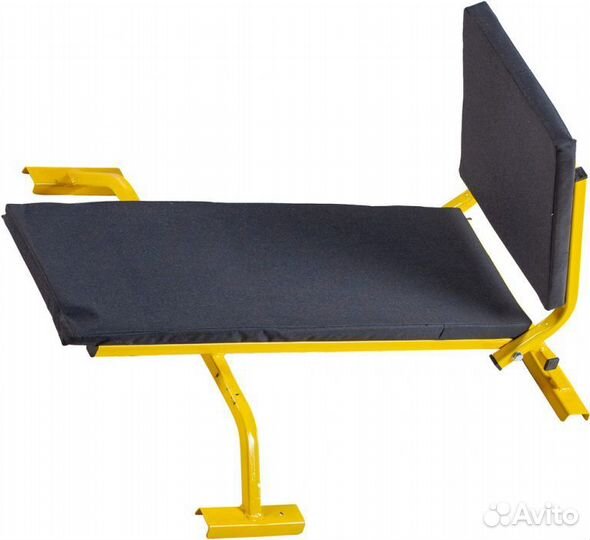 Сиденье для саней С-6 продольное со спинкой