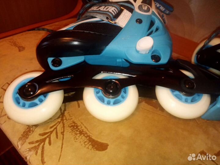 Ролики детские новые раздвижные с коньком