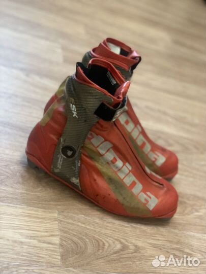 Лыжные ботинки alpina коньковые