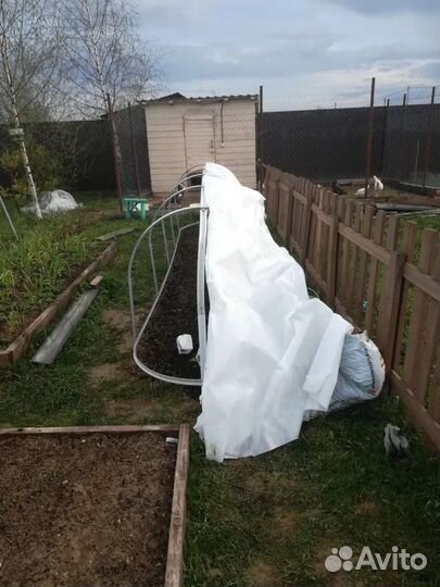 Стальной парник для растений Агрощит 5.2м