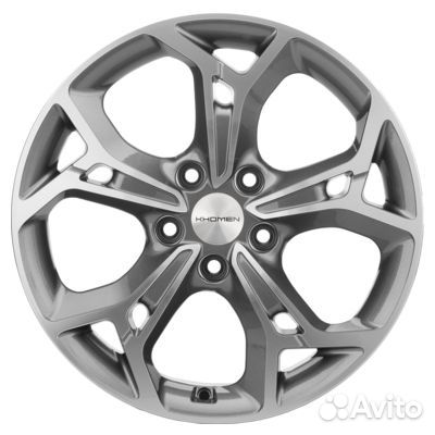 Khomen Wheels 7x17/5x114,3 ET48,5 D67,1 KHW1702 (S